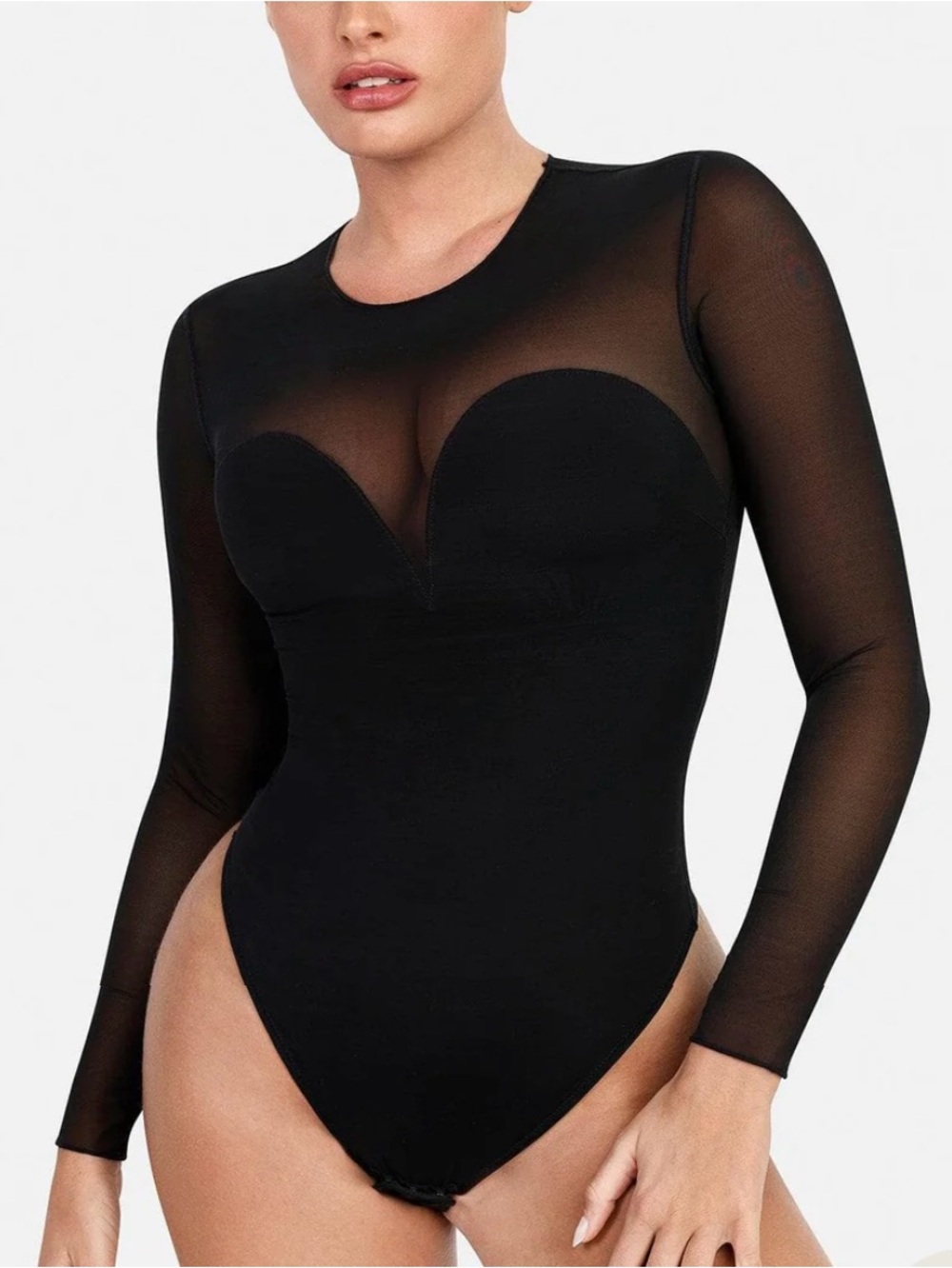 Popilush Shapewear Long Sleeve Bodysuit